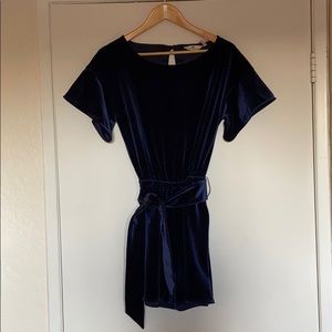 Velvet romper